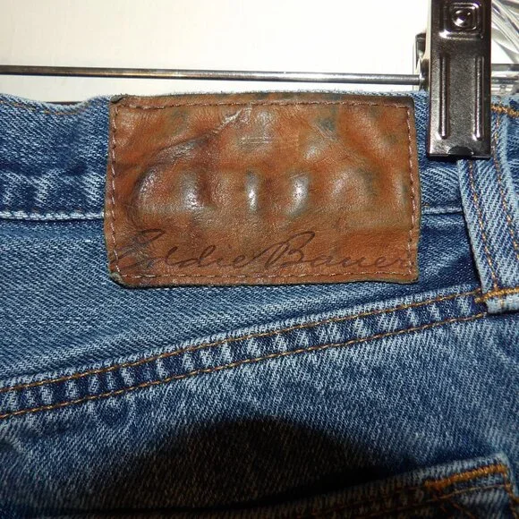 Eddie Bauer Men's Straight Leg Jeans Sz 33 X 30 - Picture 5 of 7